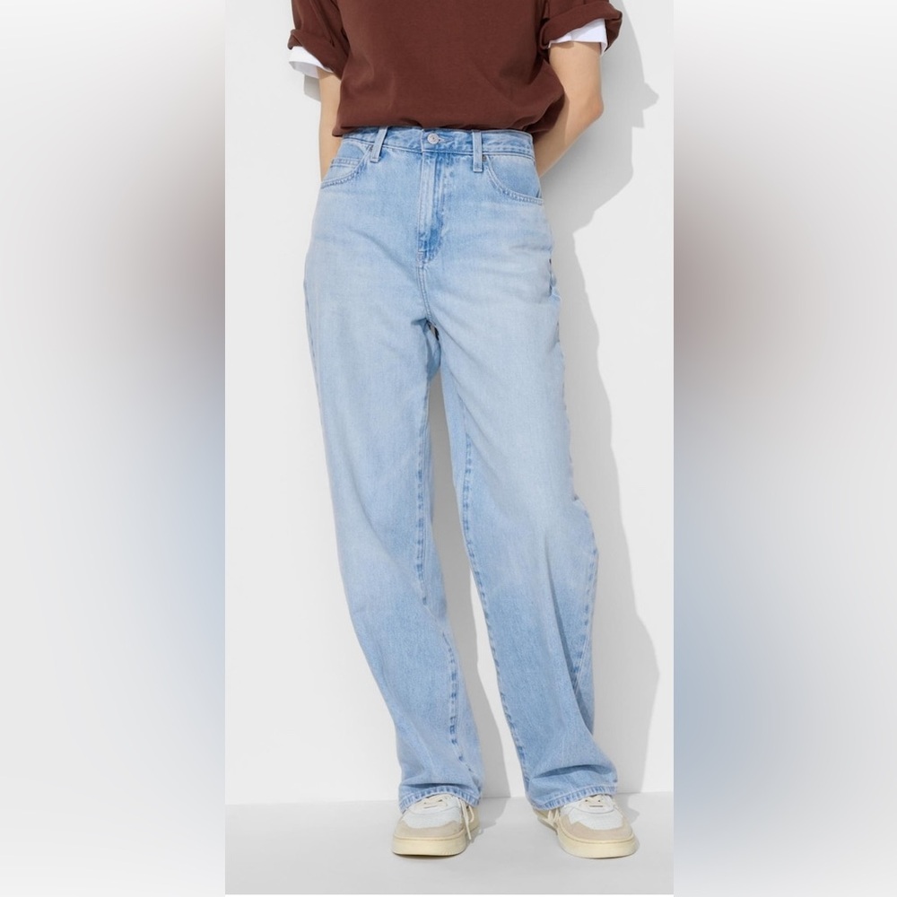 Uniqlo Wide Straight Jeans - Size 27